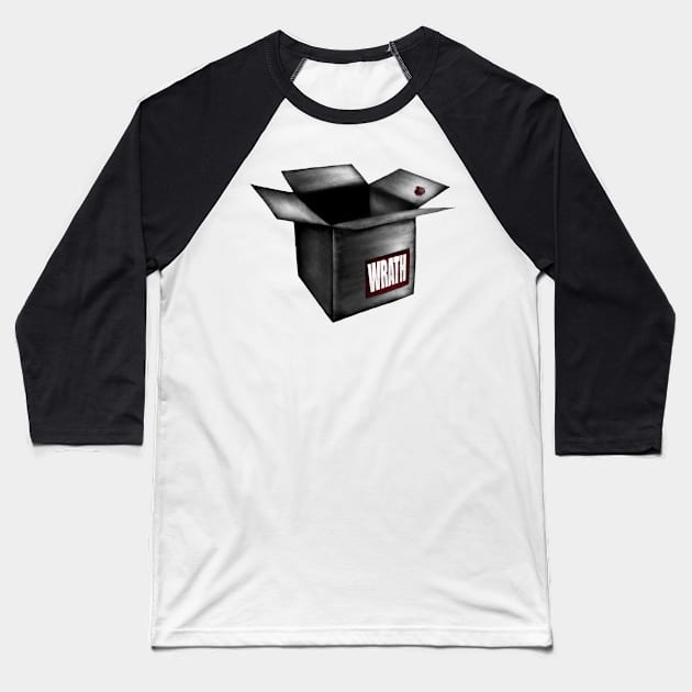 What's in the box?! (Seven / Se7en) Baseball T-Shirt by EstrangedShop